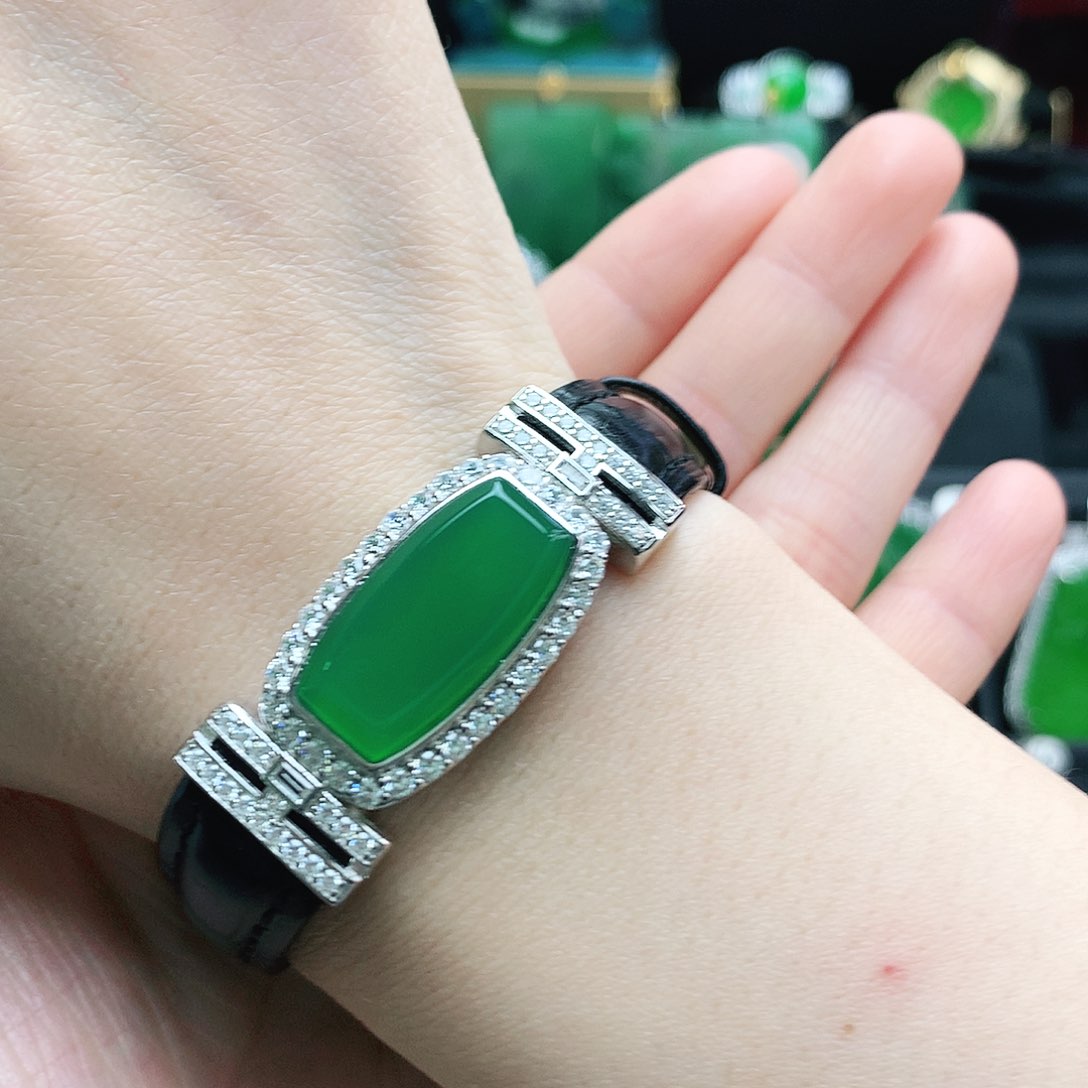 玛瑙/玉髓手牌银S925镶嵌