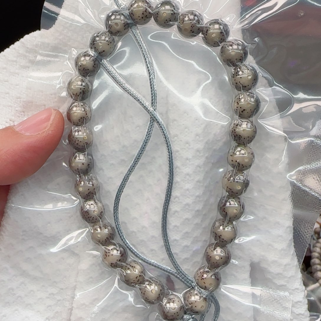 星月菩提手串糯冰同枝果9mm圆