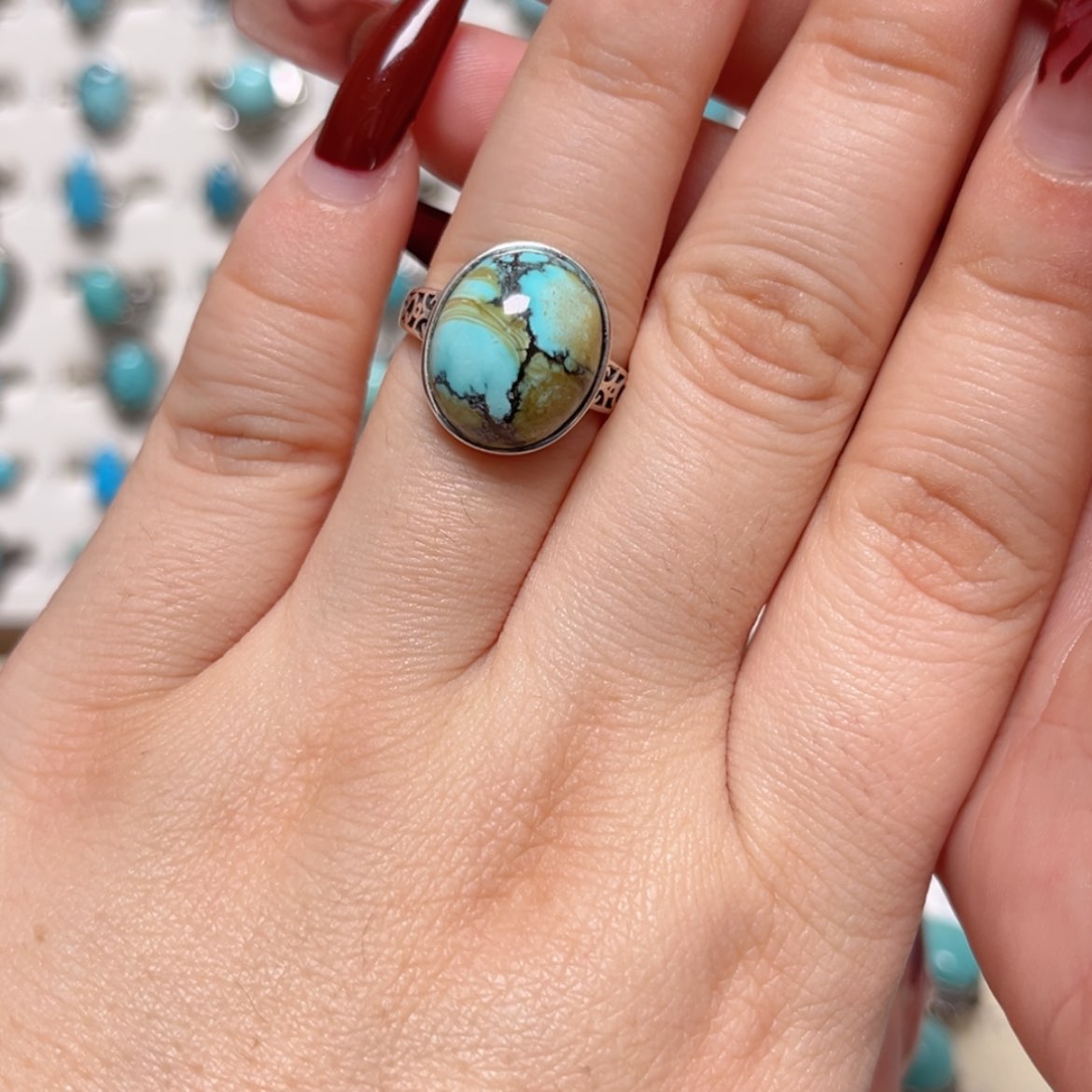 【闪购商品】未镶嵌绿松石珠宝奇石