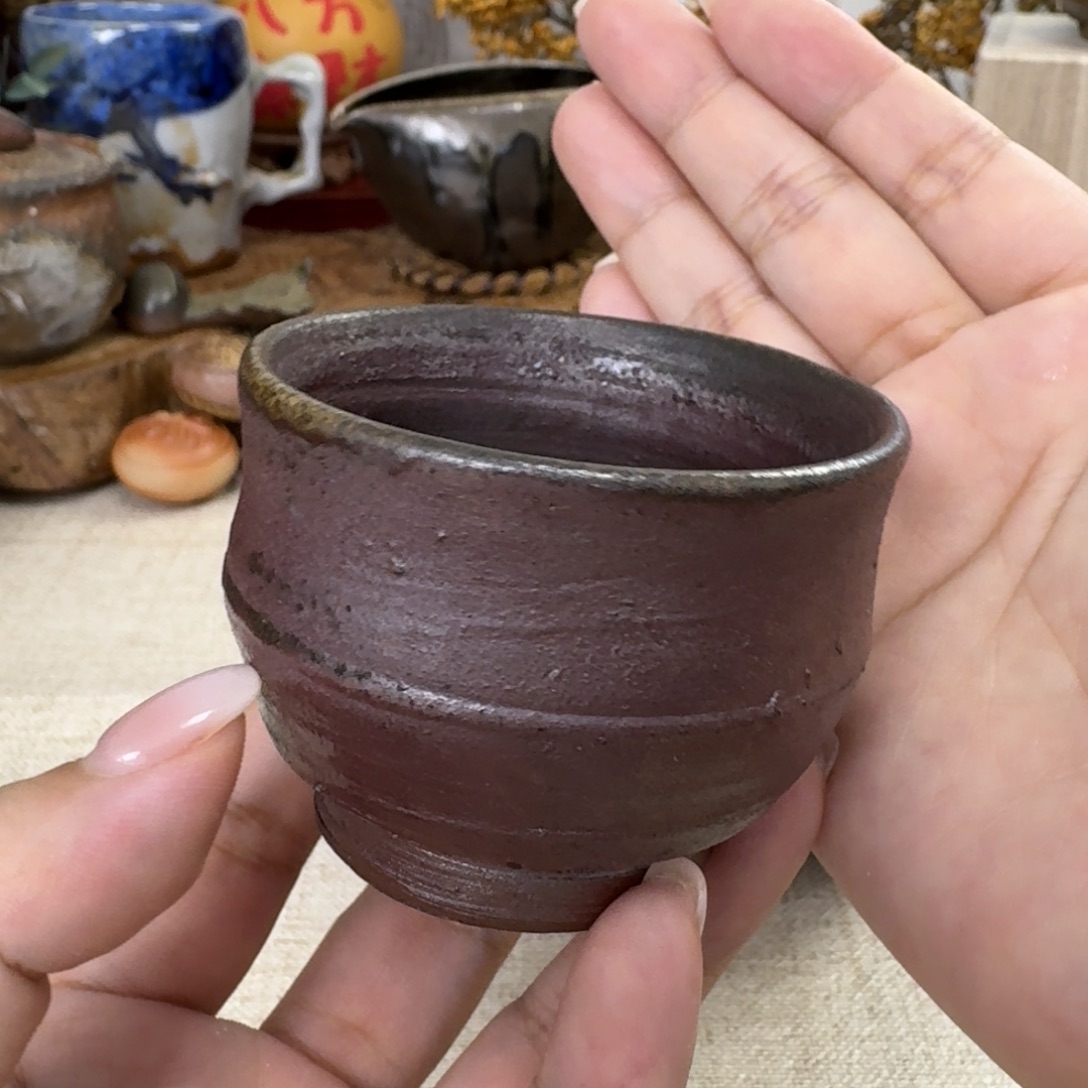 备前烧 森神仙 杯杯