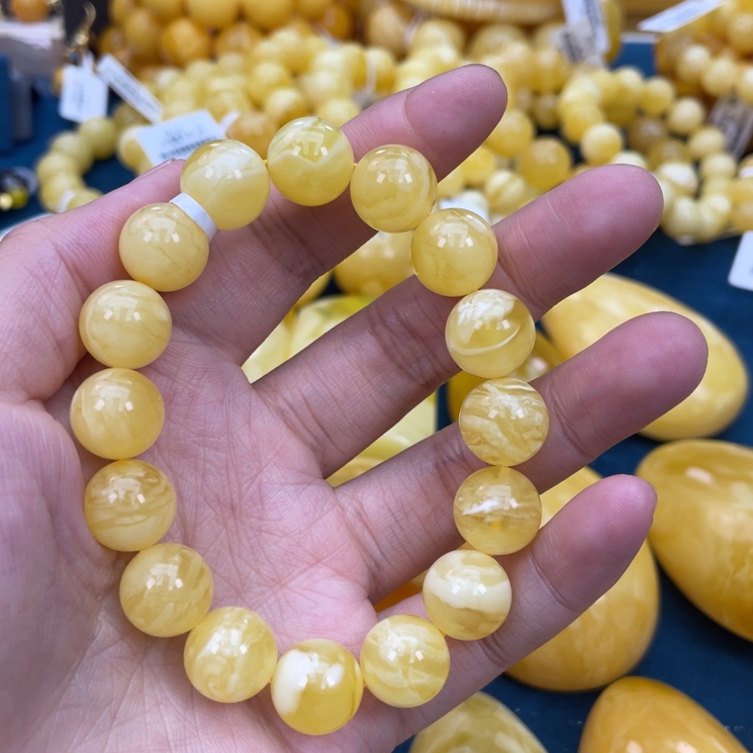 琥珀裸石未镶嵌琥珀蜜蜡w 23