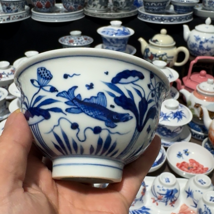 景德镇手工手绘杯