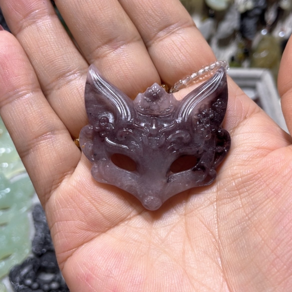 【闪购商品】岫玉未镶嵌颈饰74吊坠