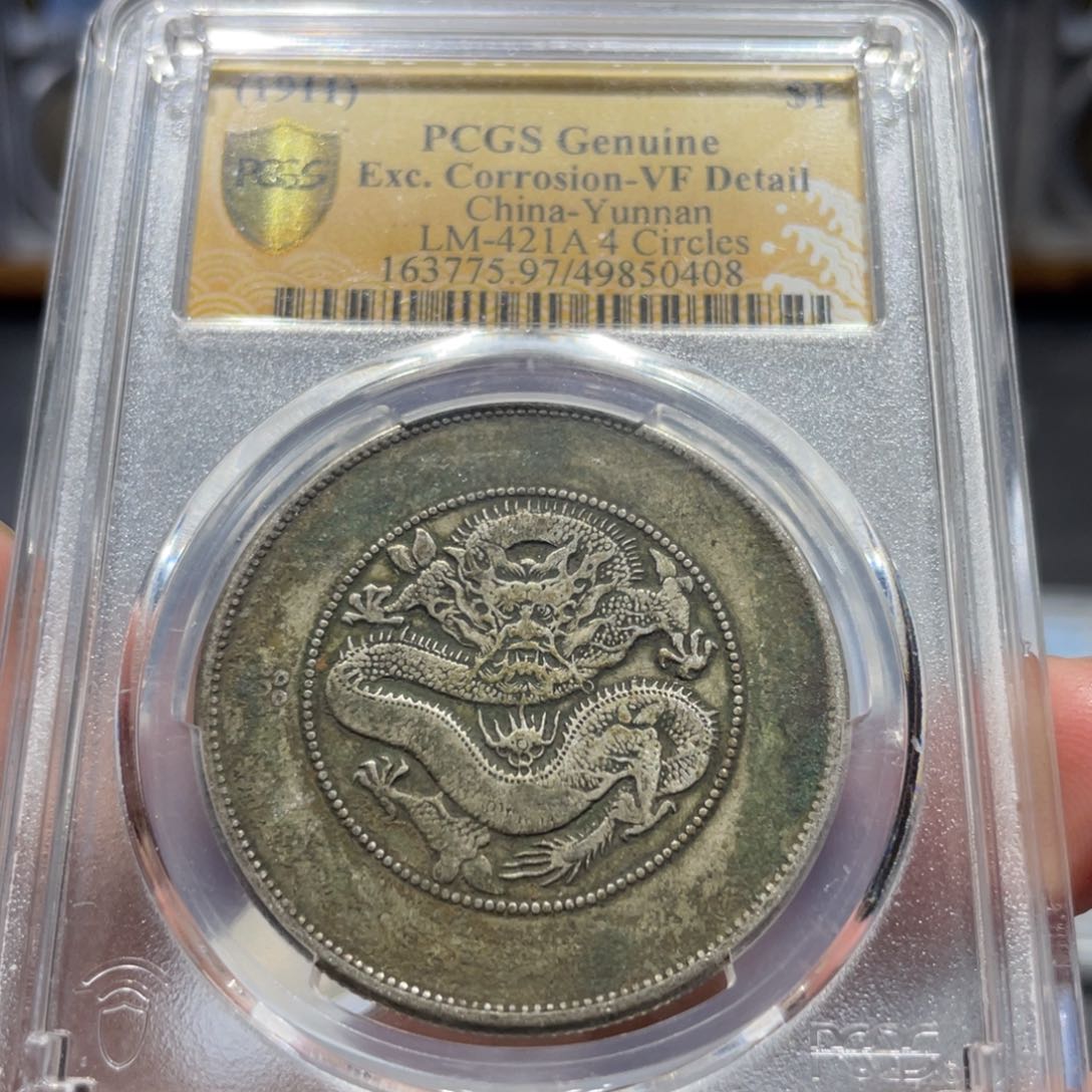 银T*云南大困龙0408 神临钱币