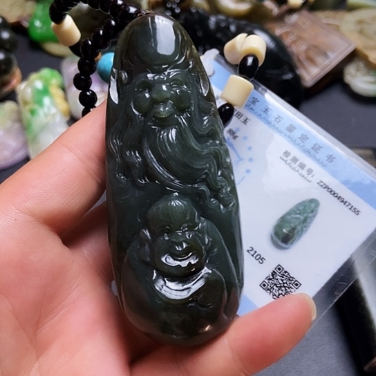 吊坠紫金钵盂菩提