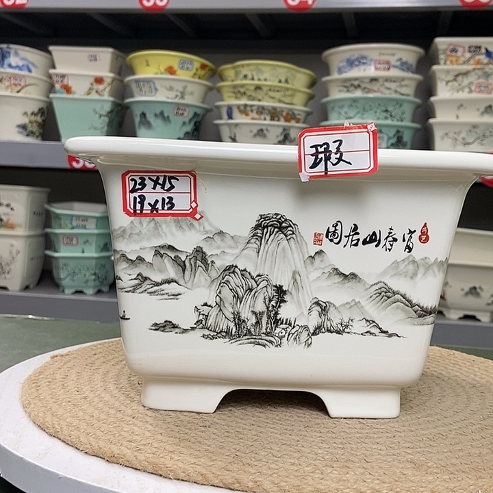 紫砂紫砂花盆2583