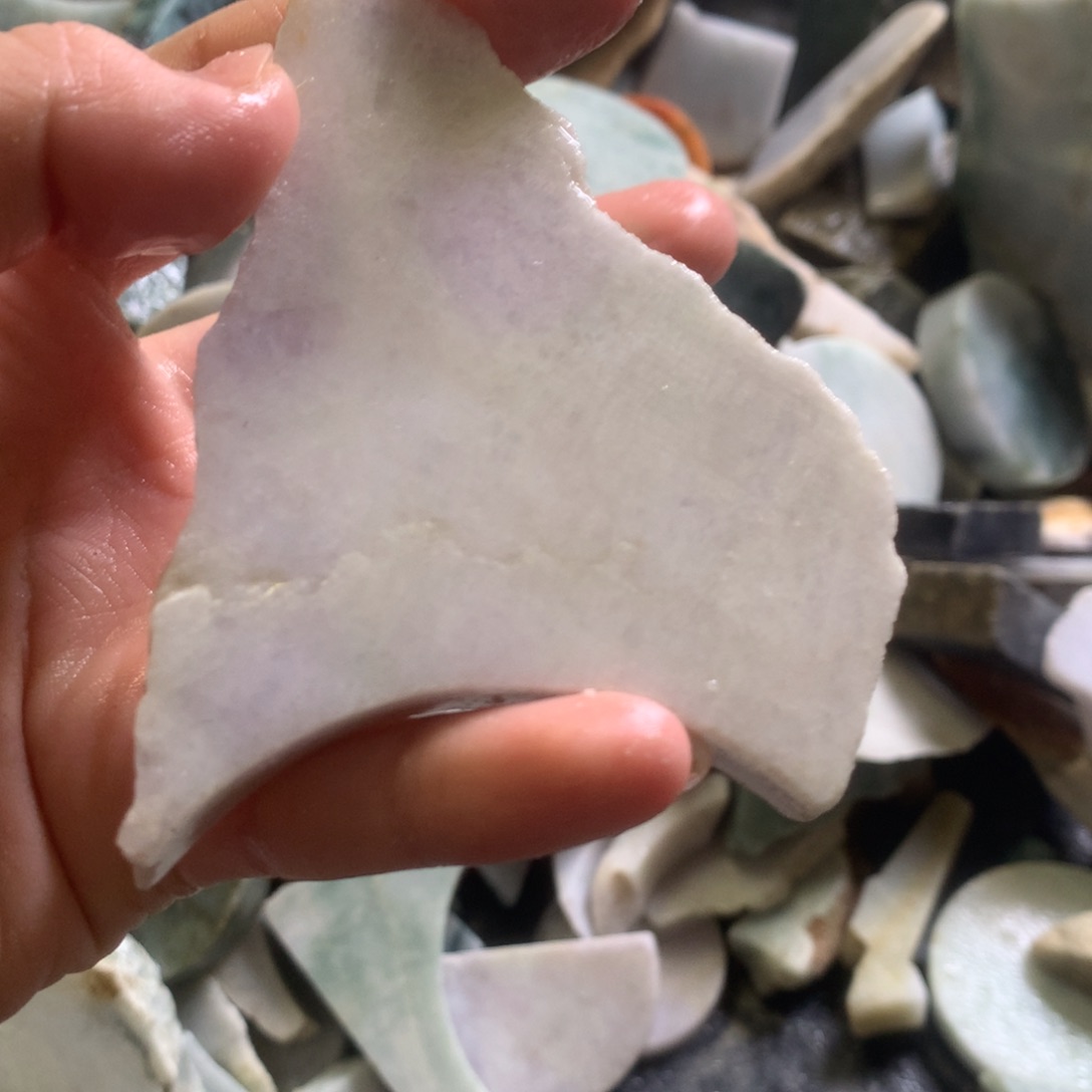 翡翠颈饰未镶嵌缅甸翡翠