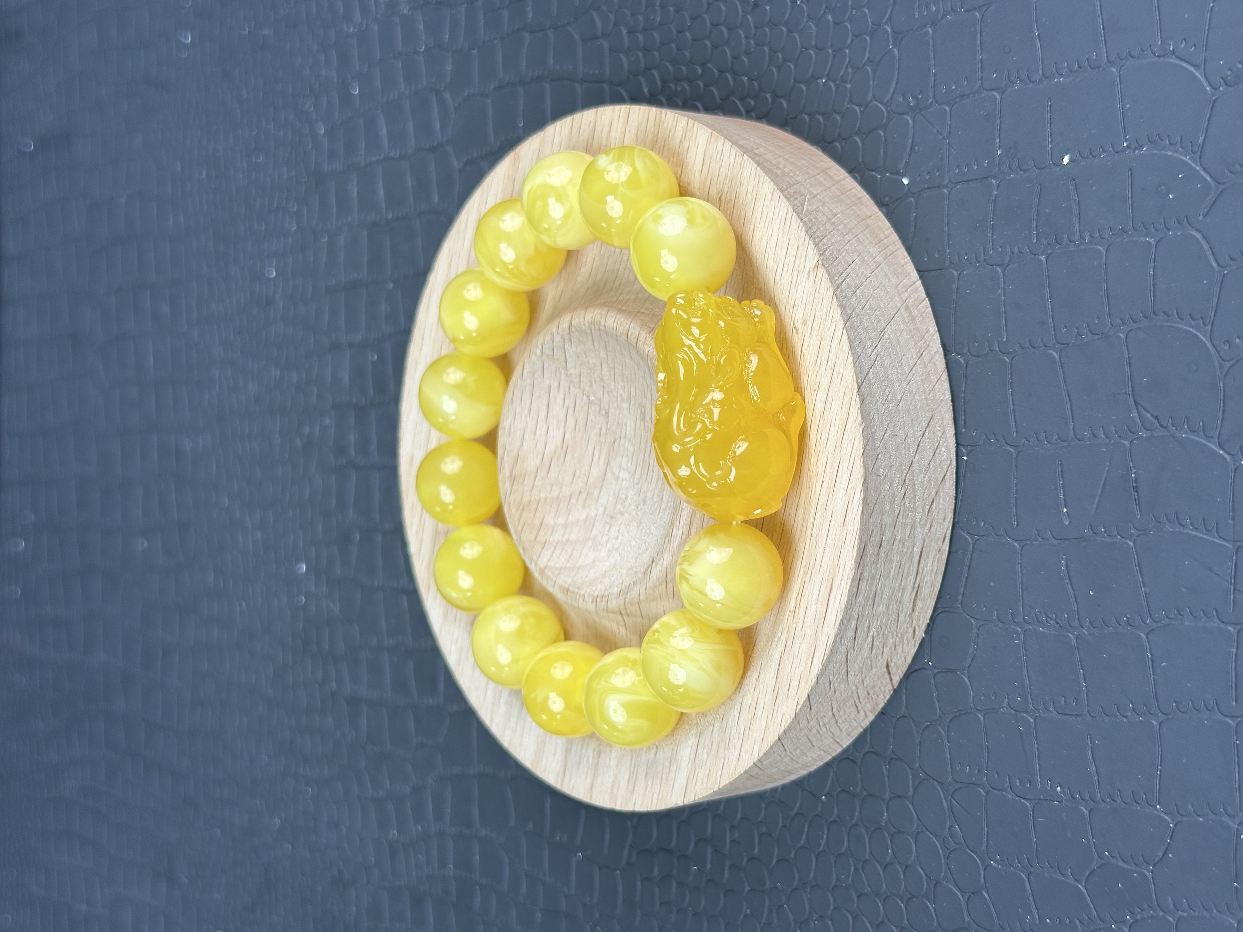 F28白花蜡14m貔貅diy手串时尚百搭女款