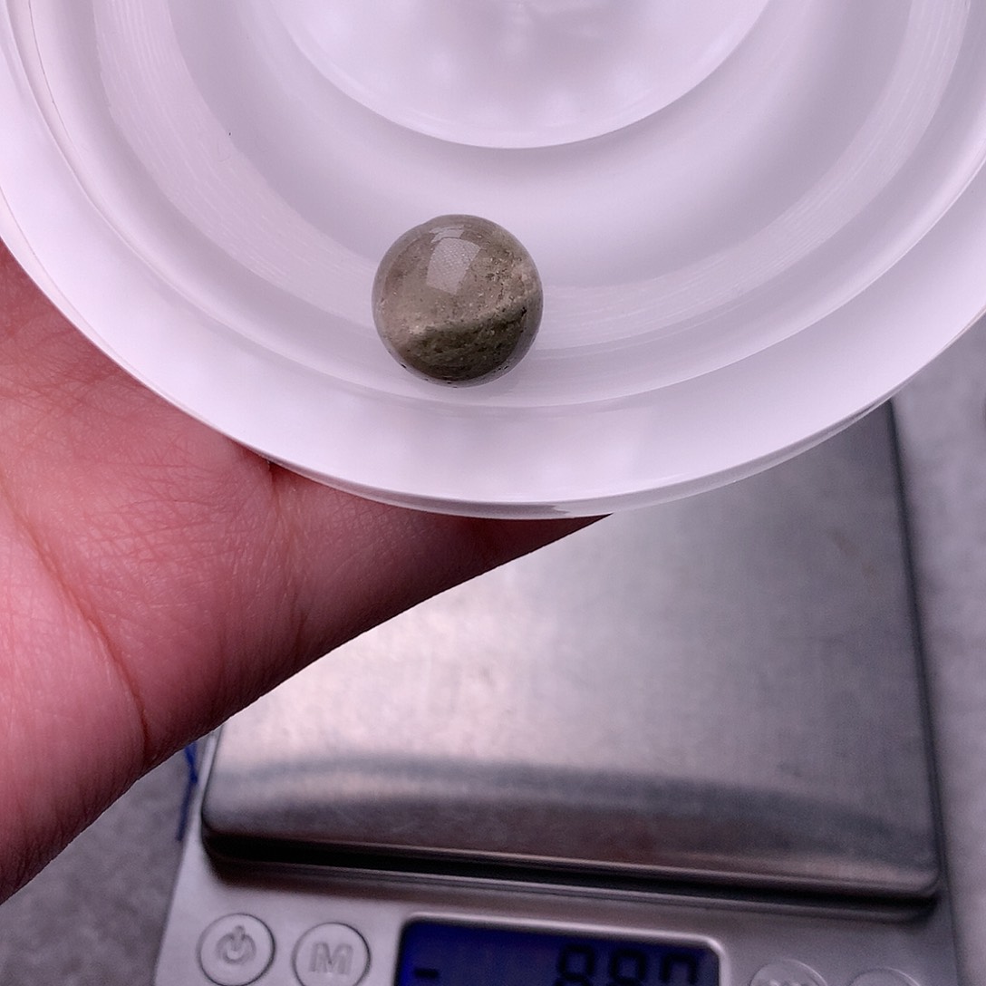 烟晶手链未镶嵌13绿幽灵