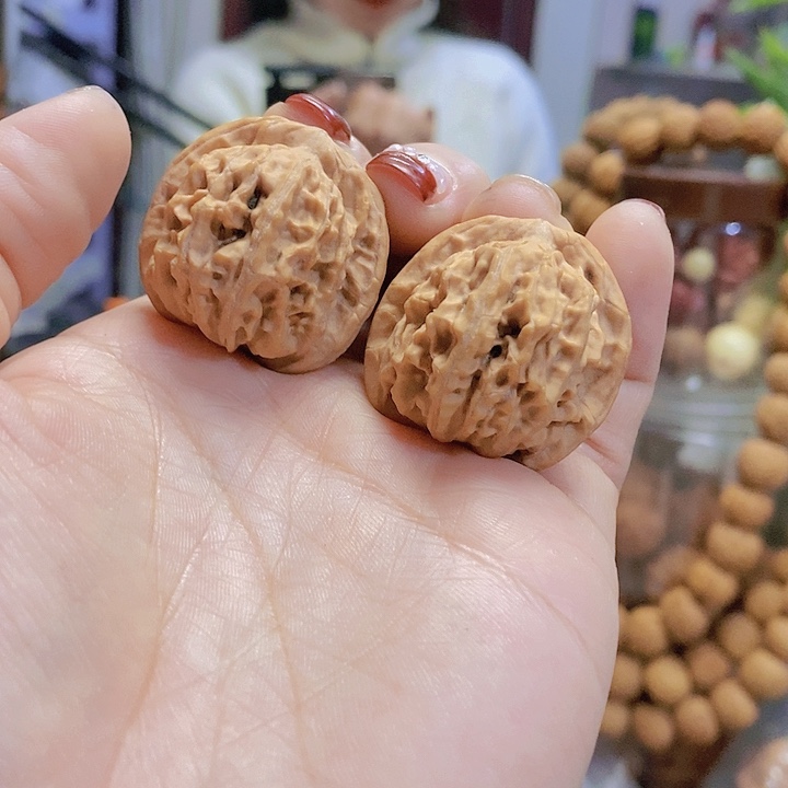 【闪购商品】文玩核桃把件31.5天地