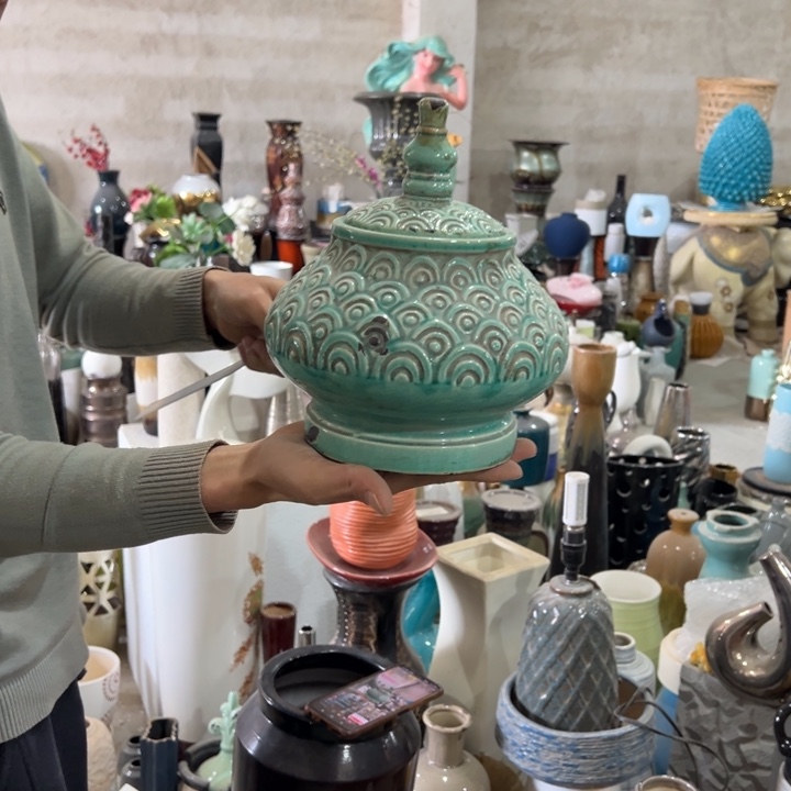 瓶高度24厘米口径9厘米微瑕捡漏