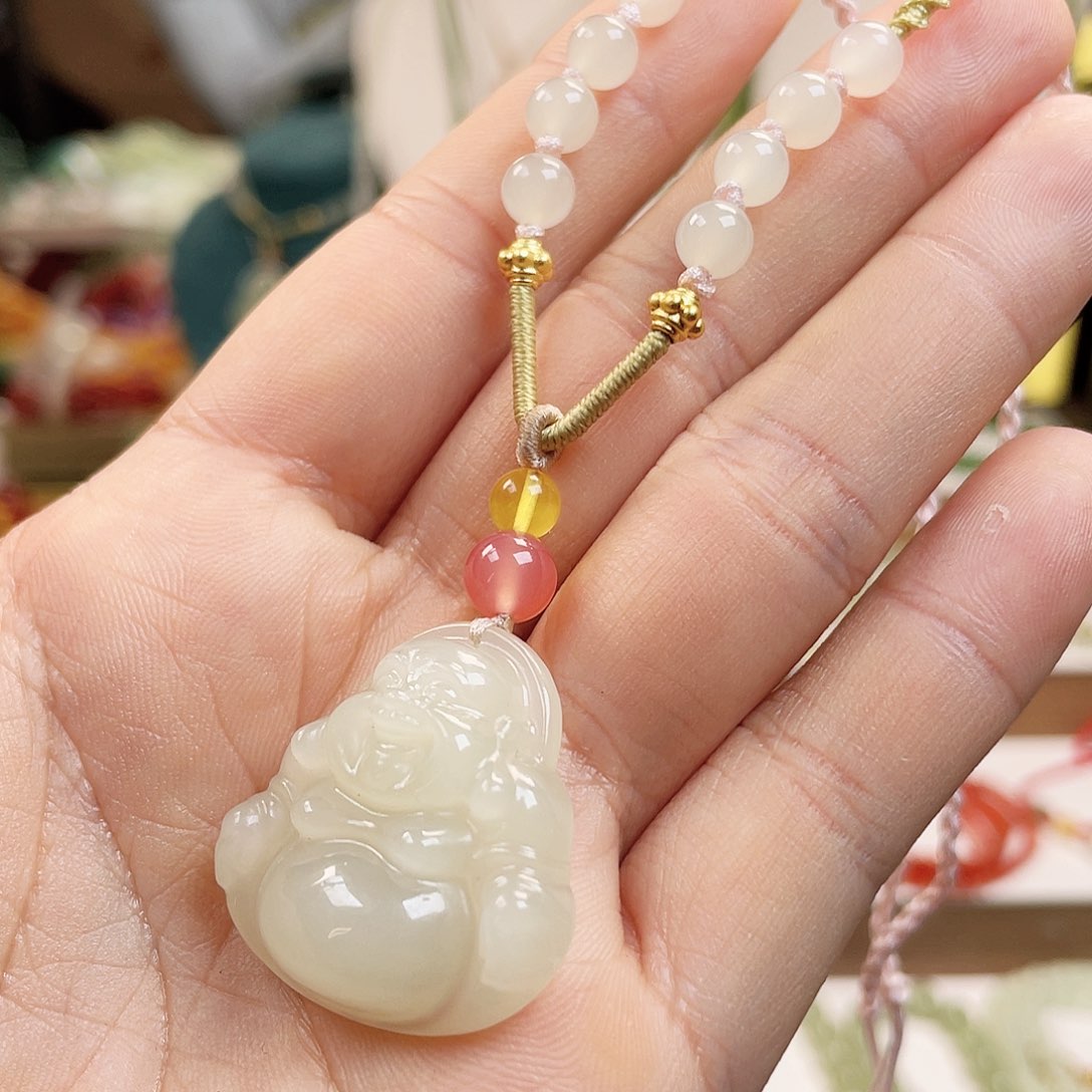 和田玉手链未镶嵌