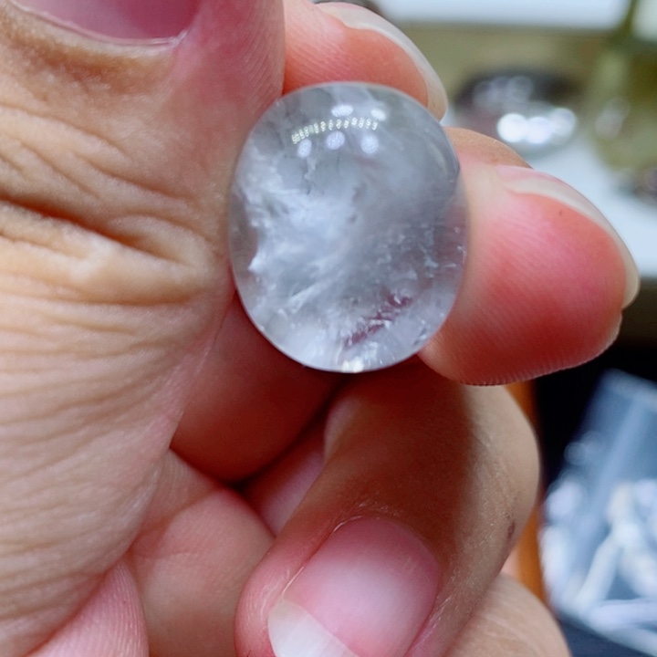 水晶戒指未镶嵌佳**跑水晶