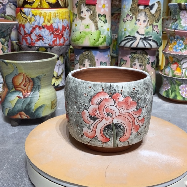 景德镇艺术手绘作品