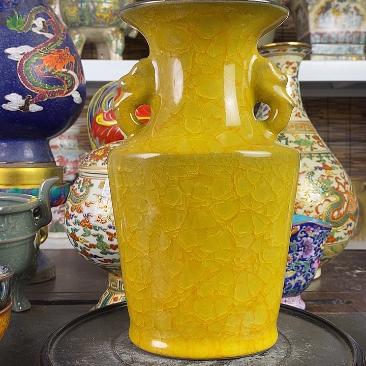 摆件瓷器真的很漂亮