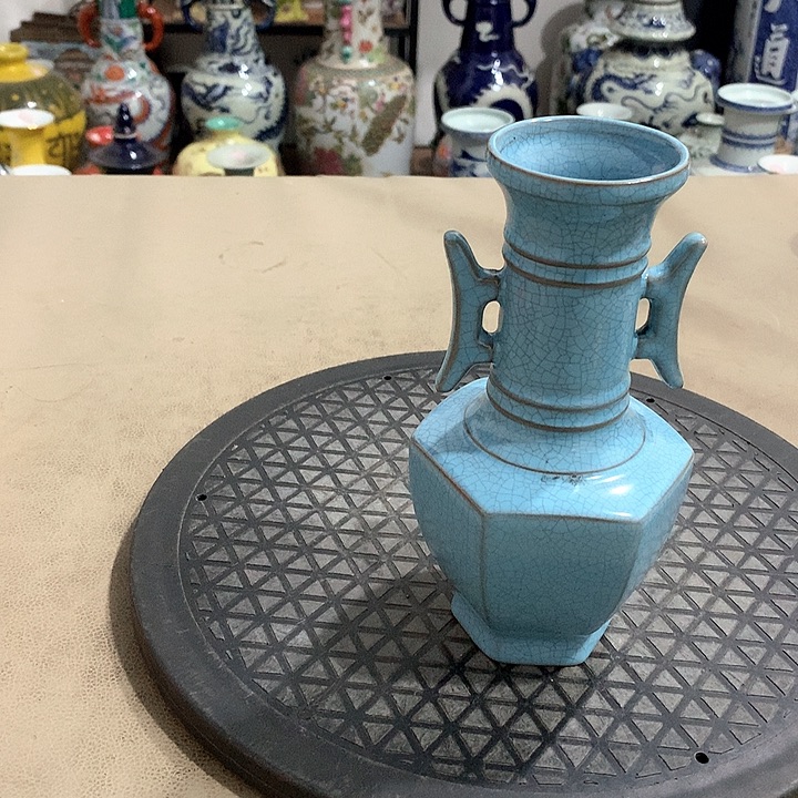 摆件陶博古架陶瓷摆件