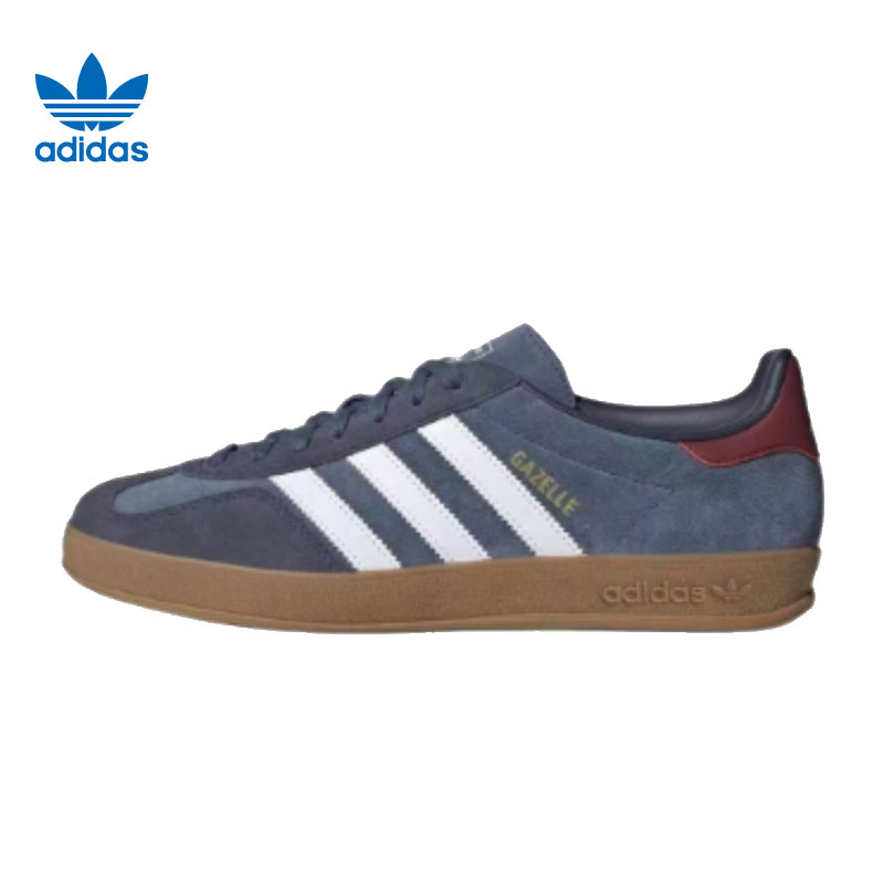 华SHadidas阿迪达斯三叶草女鞋GAZELLE INDOOR运动鞋休闲鞋JI3522