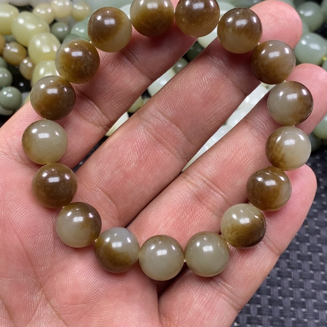 和田玉手链未镶嵌