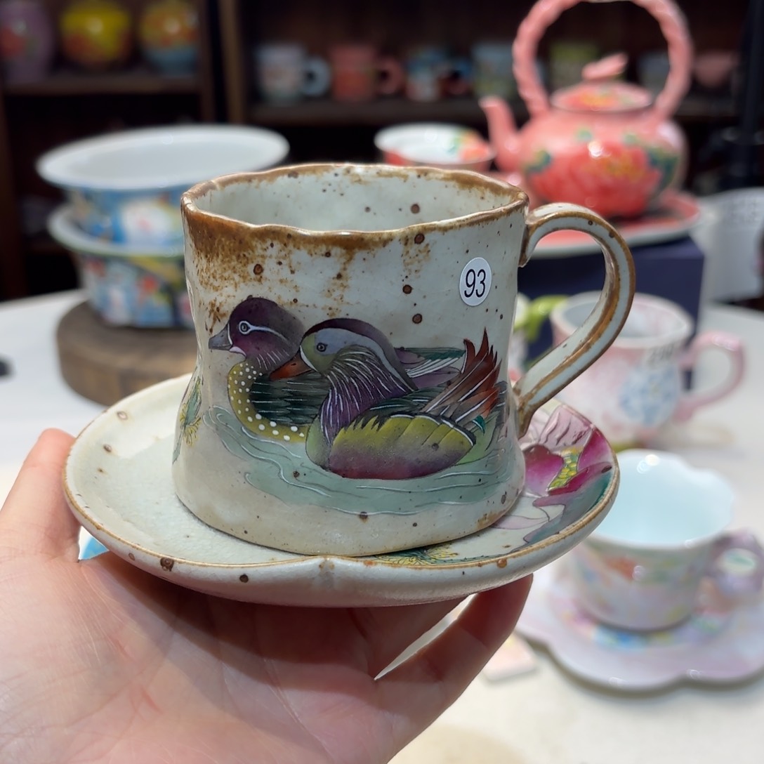 芸*景德镇手绘高温釉下彩陶瓷茶具