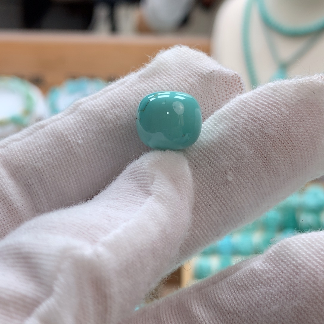 绿松石未镶嵌绿松石老型