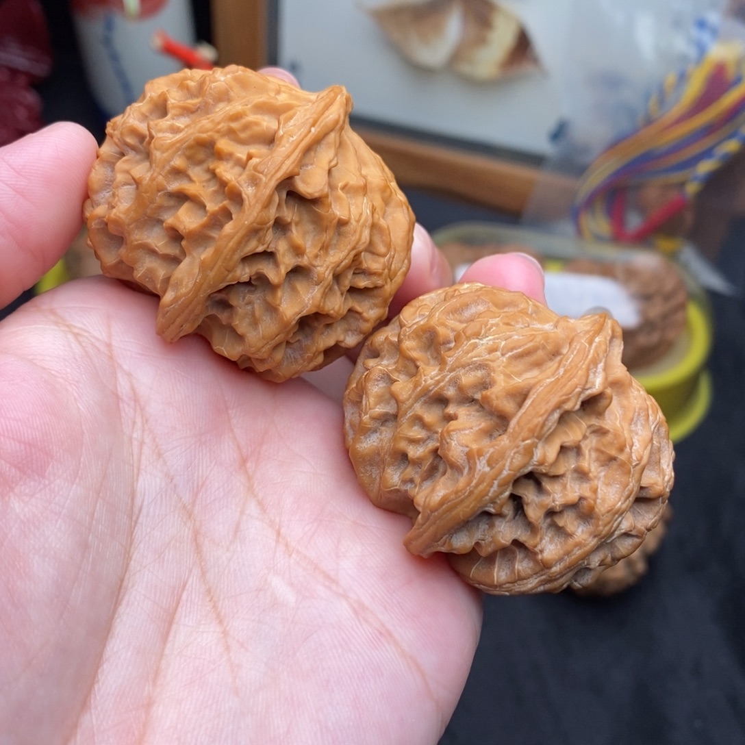 把件文玩核桃44苹果园