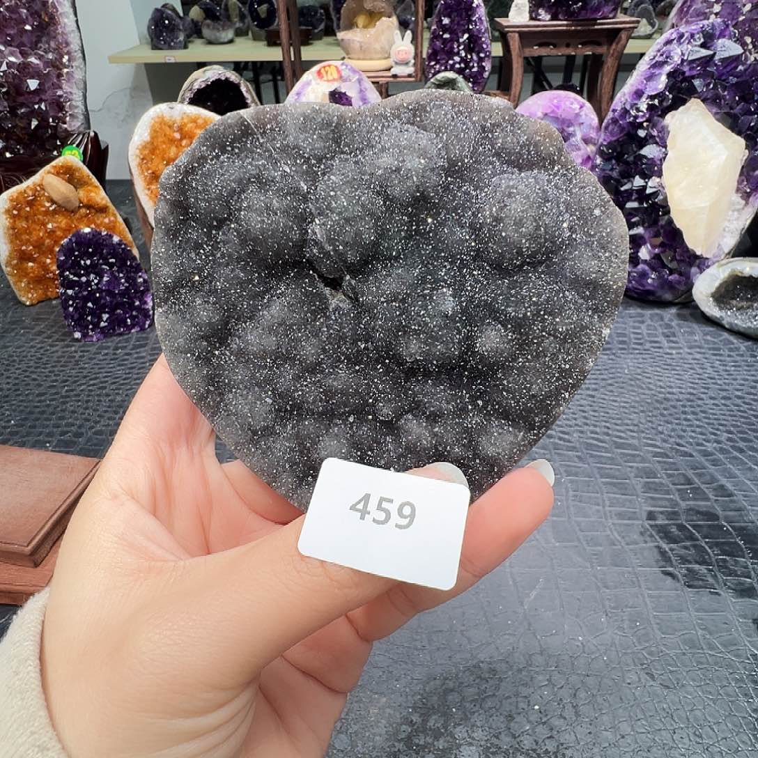 珠宝半成品未镶嵌紫晶