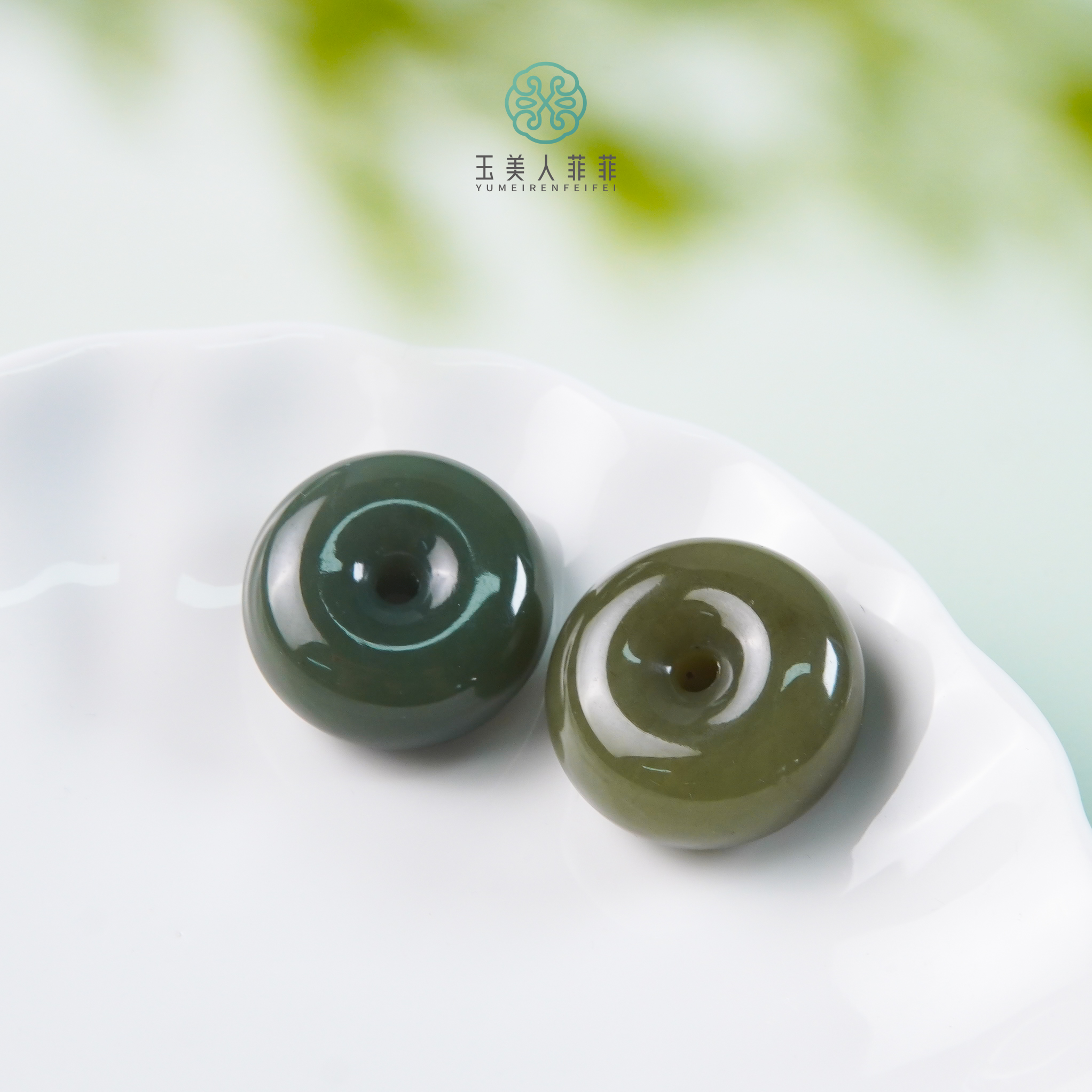 石惑珠宝·和田玉平安扣吊坠约26-27mm&多样性发一