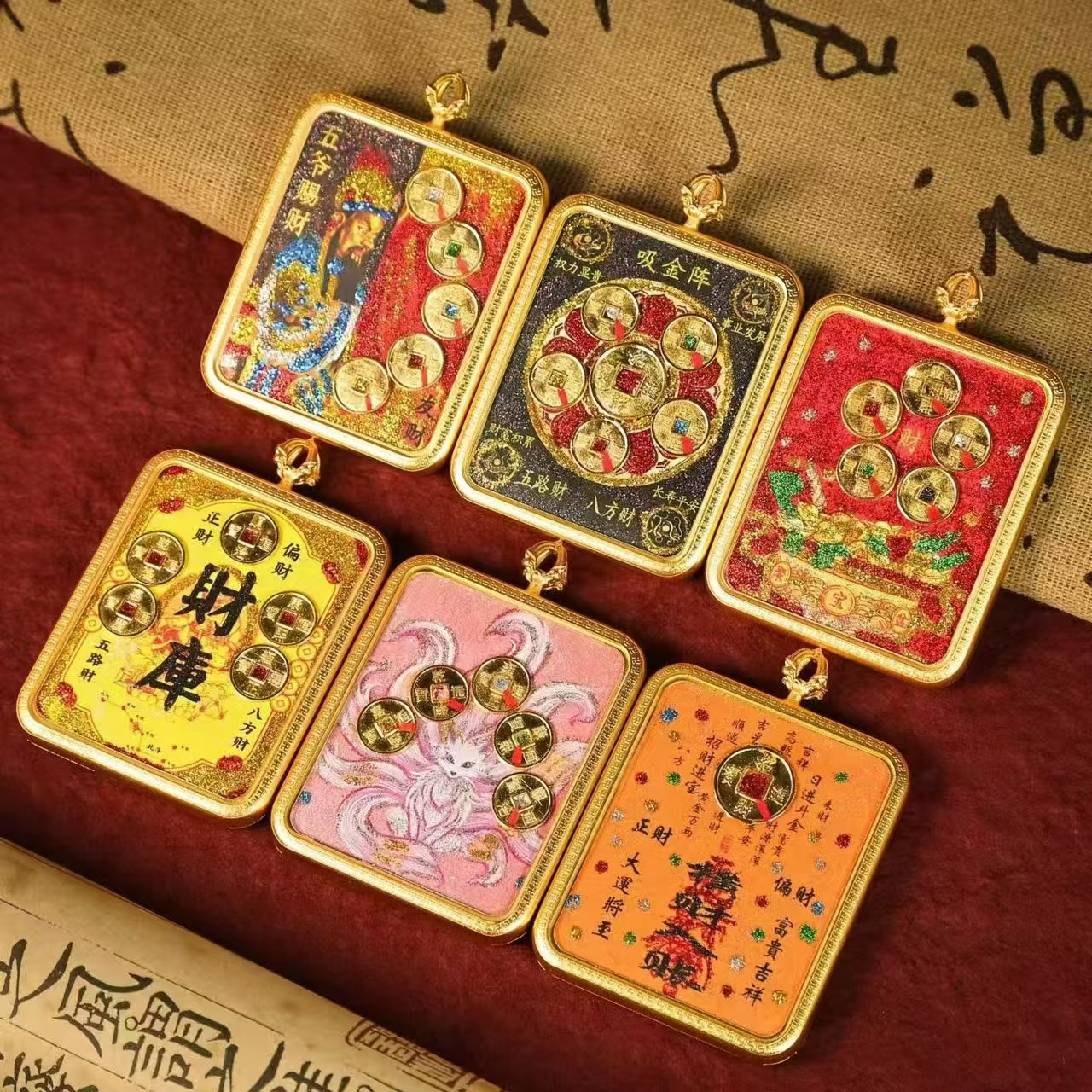 唐卡扎基拉姆女财狐狸爱情黑CC黄CC五爷