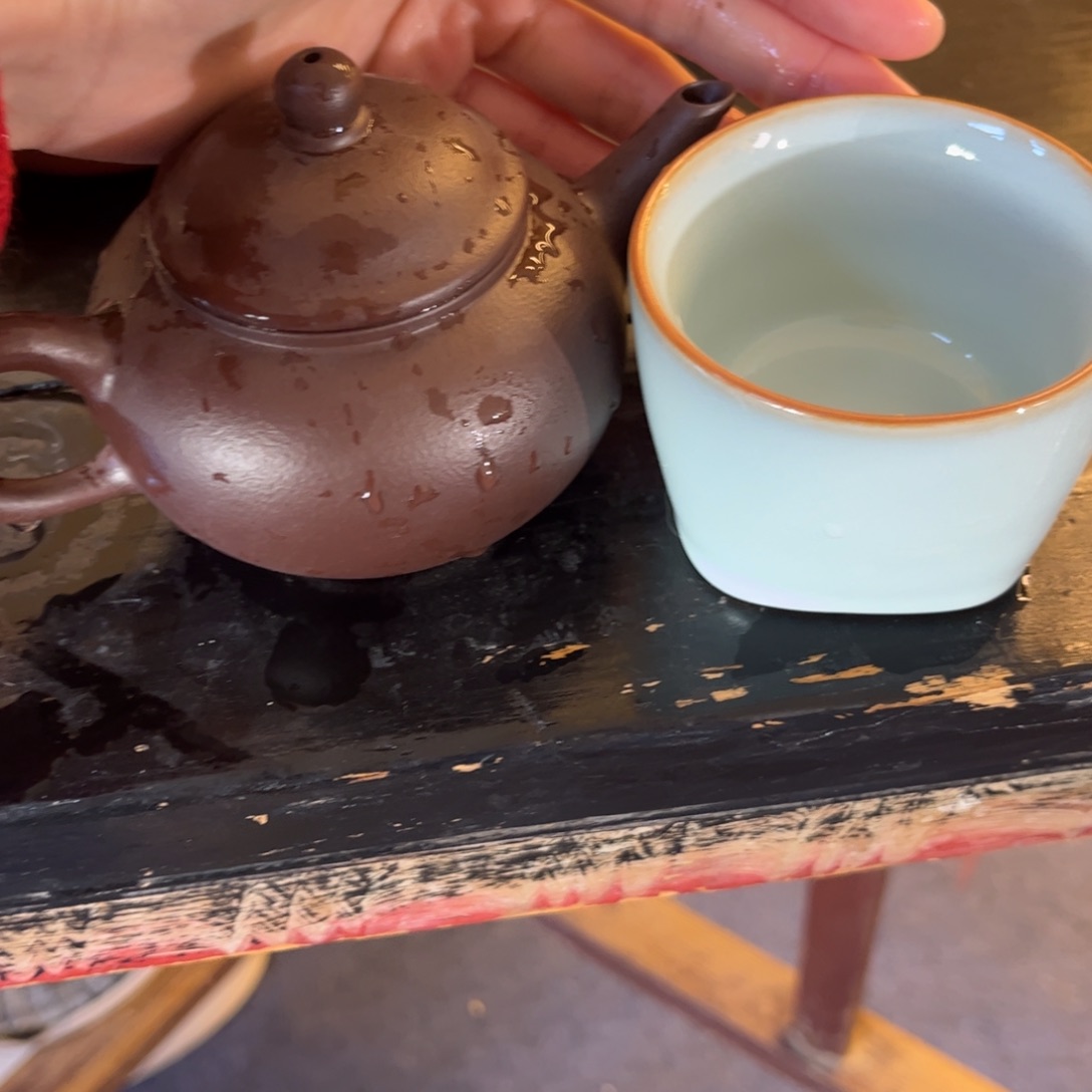 紫砂精工半手泡茶壶1