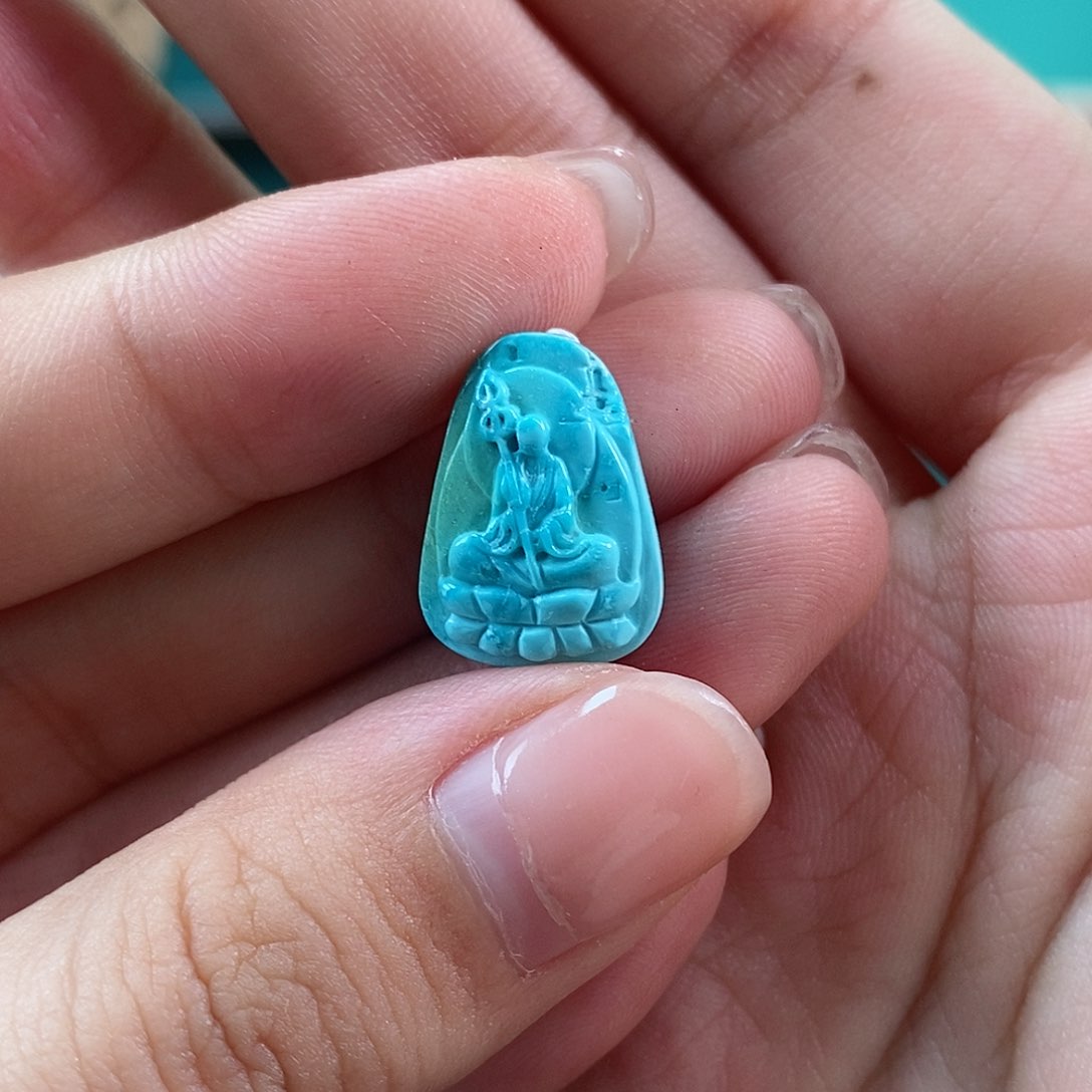 绿松石珠宝奇石未镶嵌