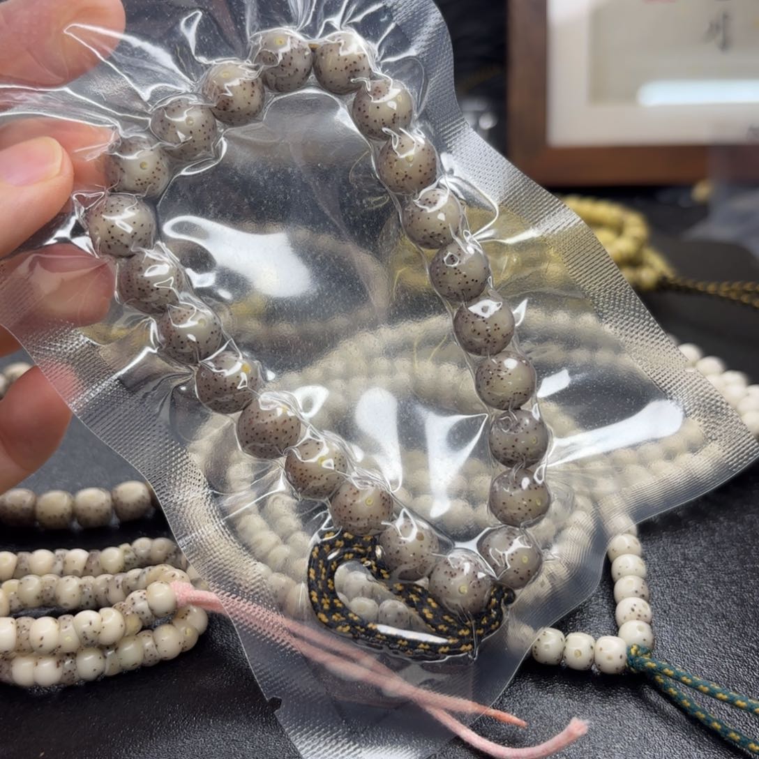 终***点吊坠星月菩提10mm圆珠手持