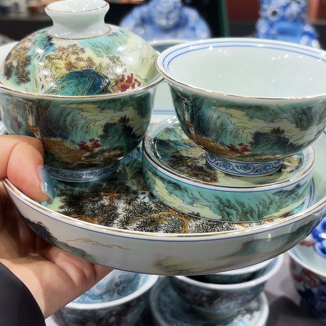 瓷片景德镇瓷器艺术