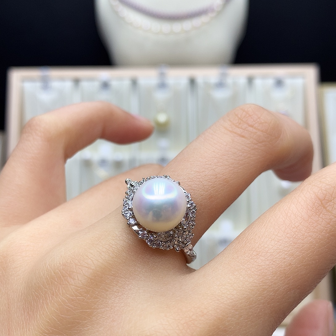 淡水珍珠合金颈饰