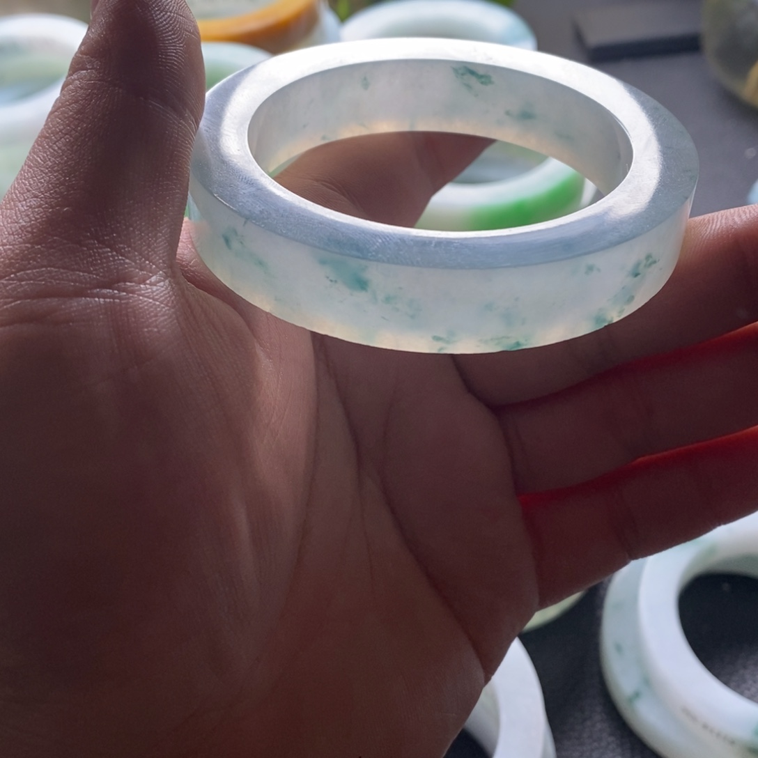 喀***司定制翡翠未镶嵌a货