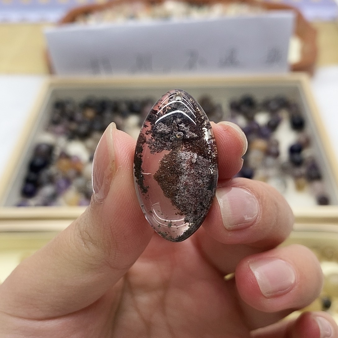 水晶未镶嵌珠宝半成品