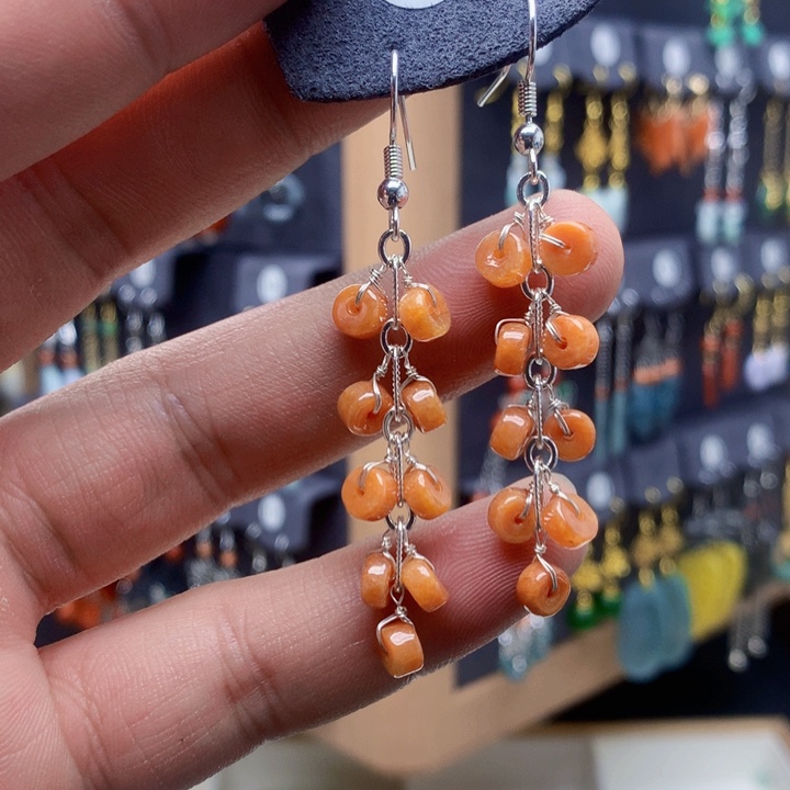 未镶嵌翡翠耳饰耳饰