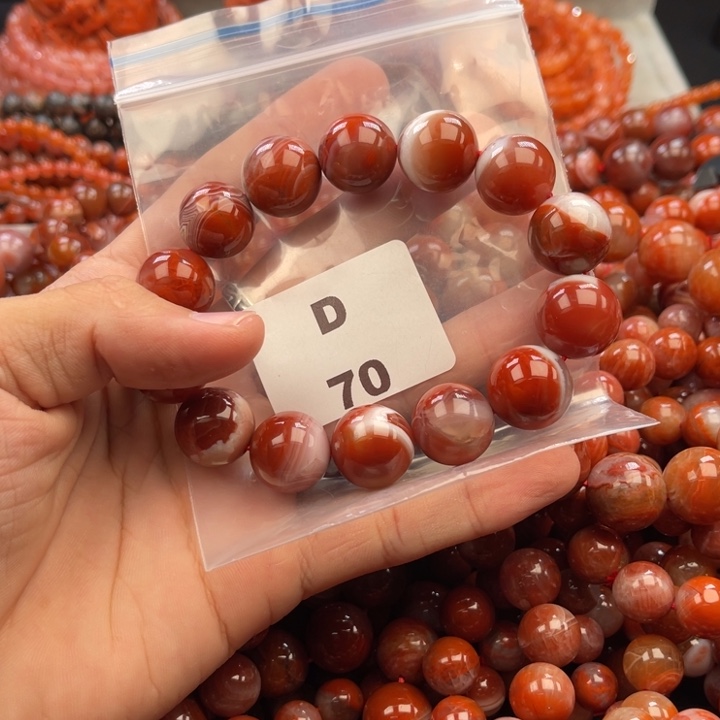 南红玛瑙未镶嵌多样性发货默认微瑕称重16mm