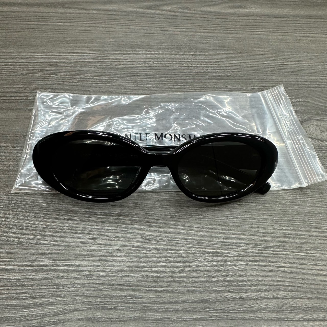 120 maison margiela 联名gm 107 黑色 墨镜 全新 有盒