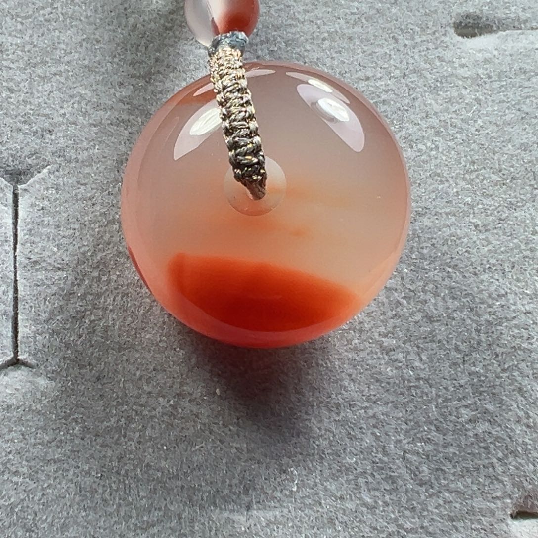 南红玛瑙未镶嵌吊坠