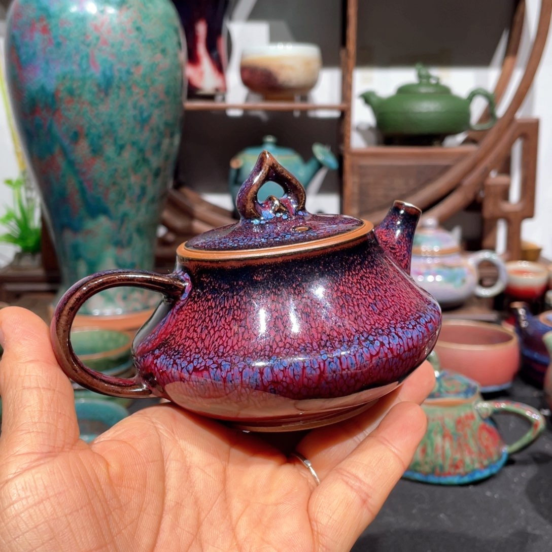 中国神后钧瓷茶器