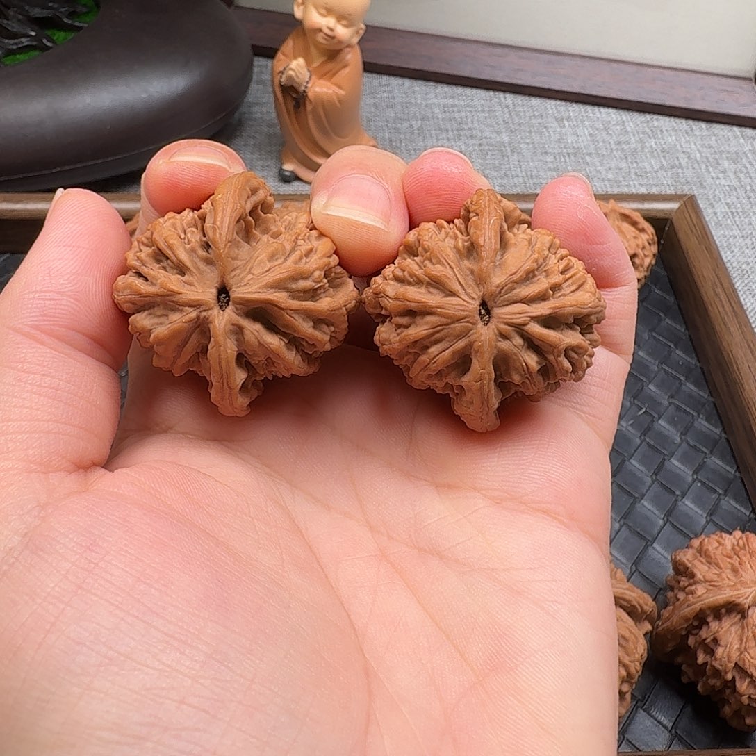 把件文玩核桃全品麦虎36