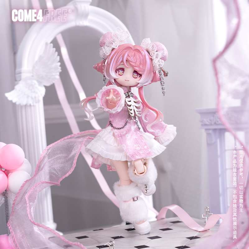 COME4FREE【国风系列】甜味抑制40%BJD娃衣裙装套装