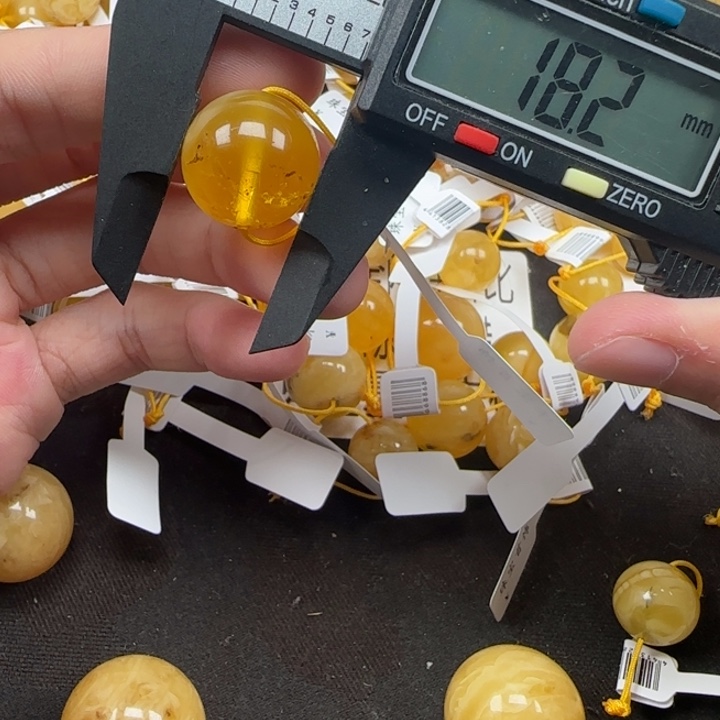 蜜蜡未镶嵌珠宝奇石天然283