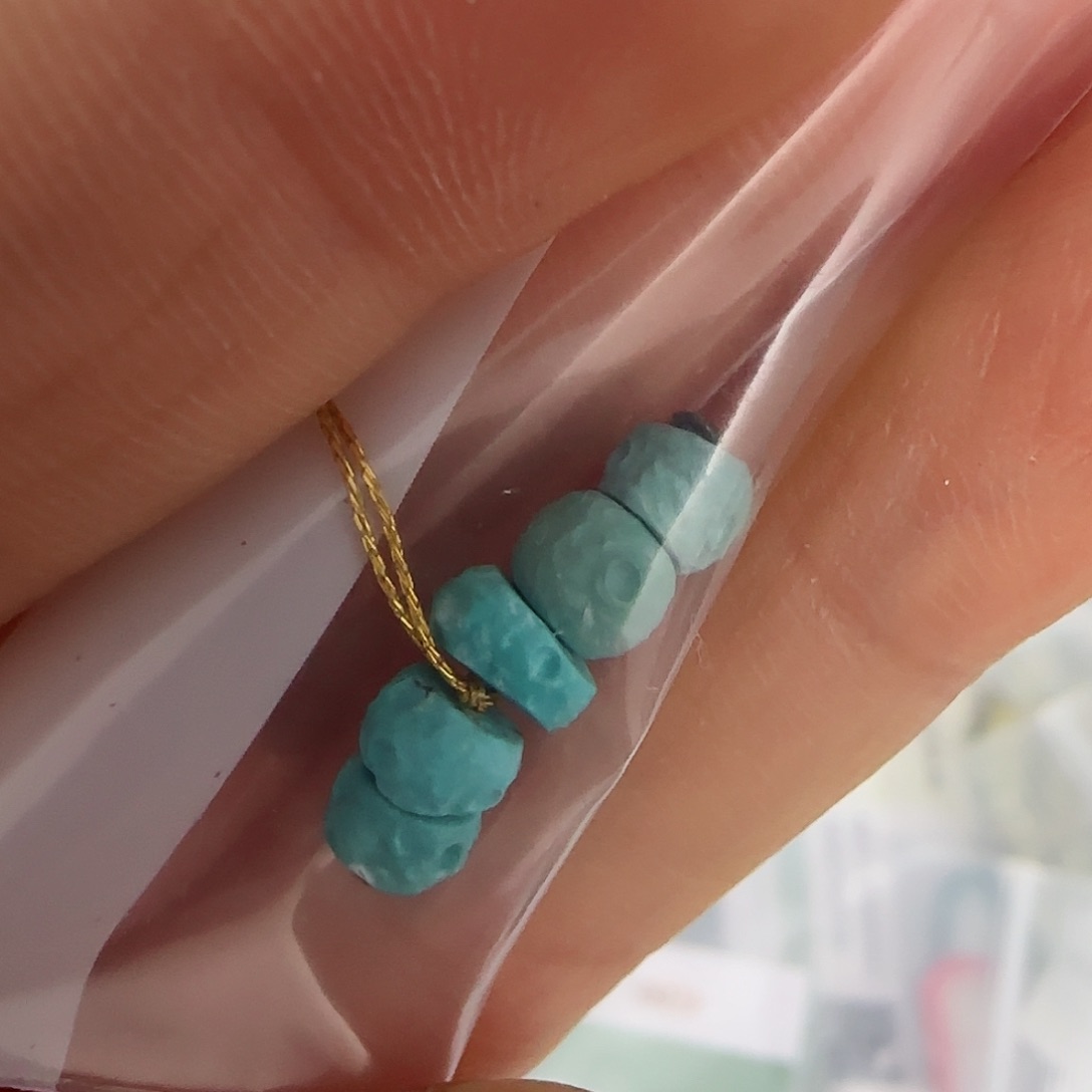 绿松石珠宝半成品未镶嵌