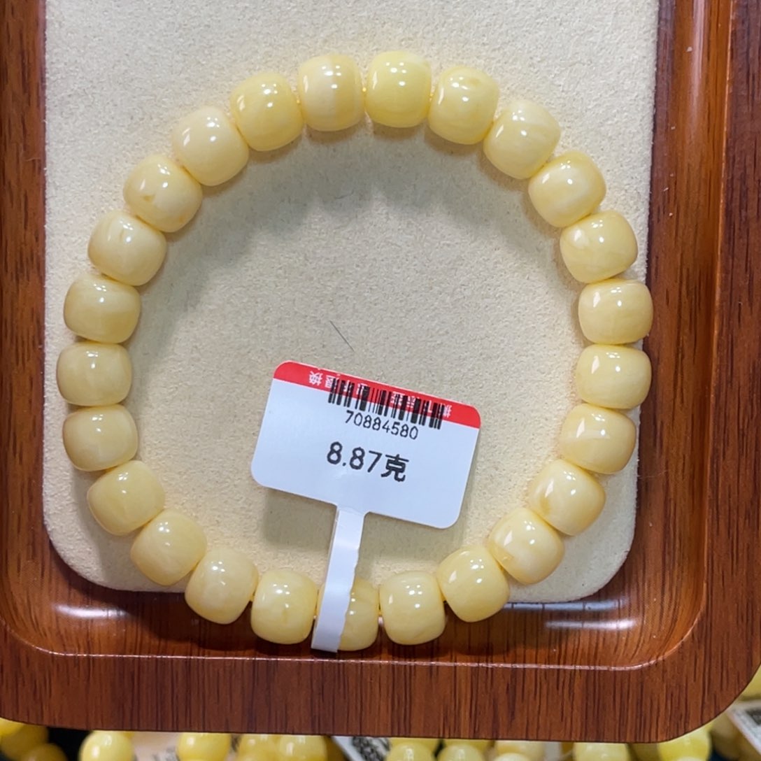 蜜蜡手链未镶嵌蜜蜡