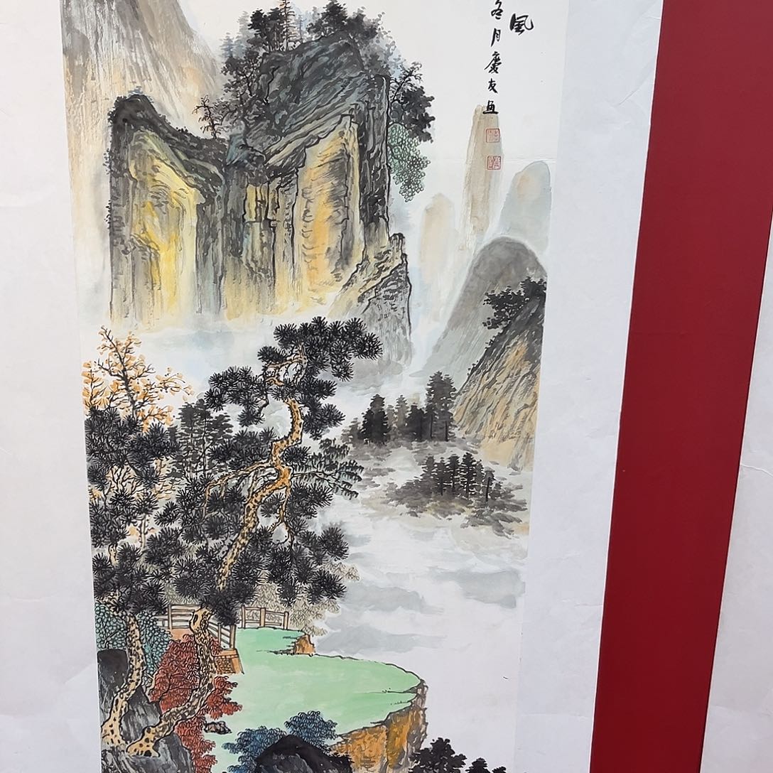 国画手绘国画作品