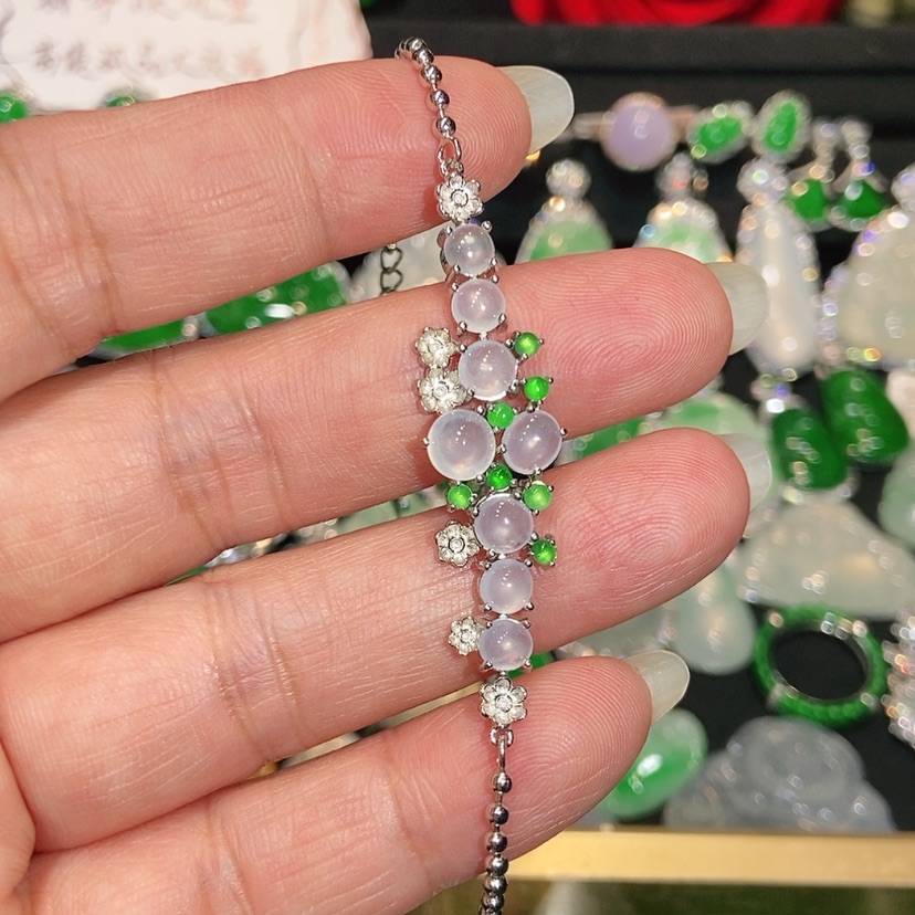 【闪购商品】未镶嵌手链翡翠天然翡翠