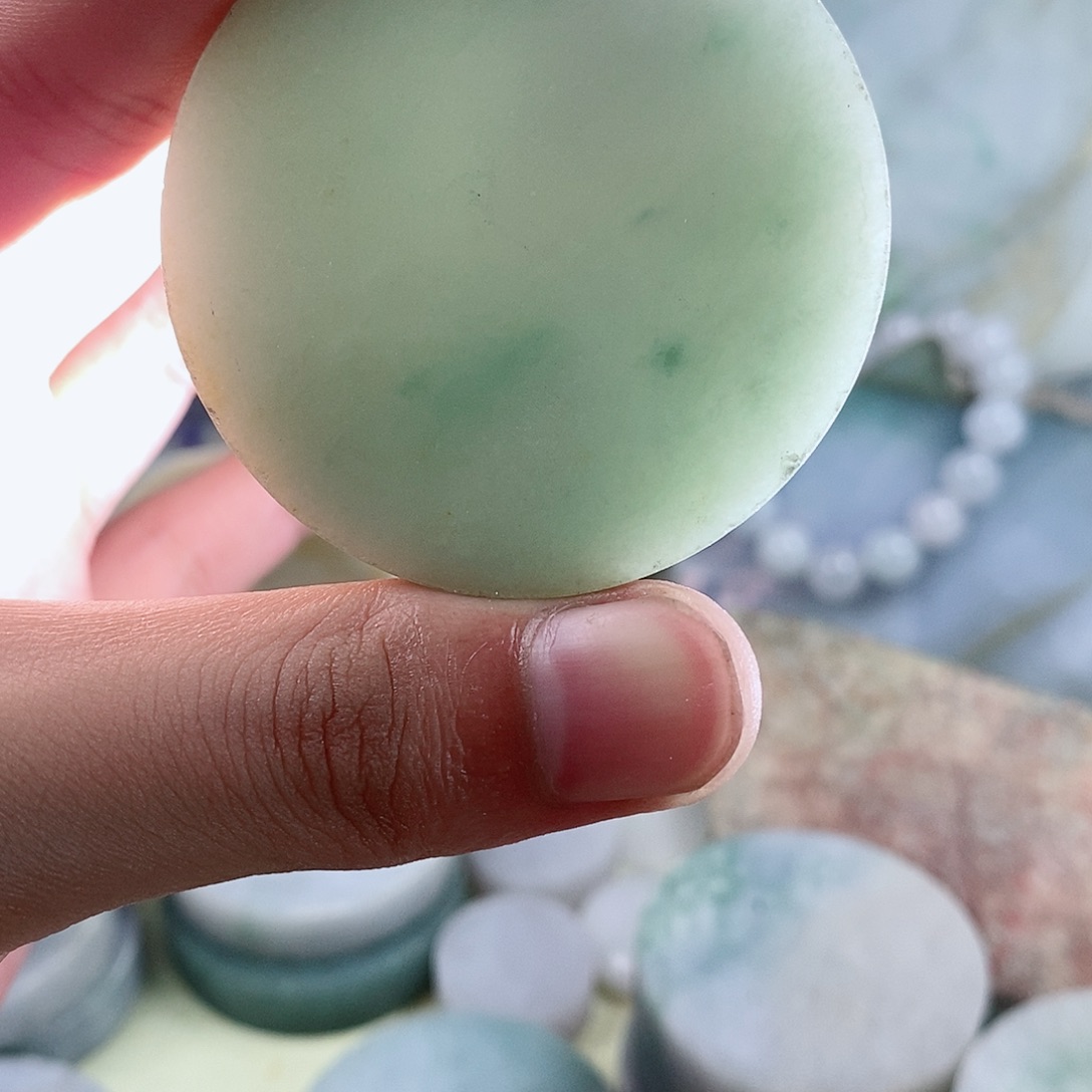 翡翠散珠天然缅甸翡翠a货4