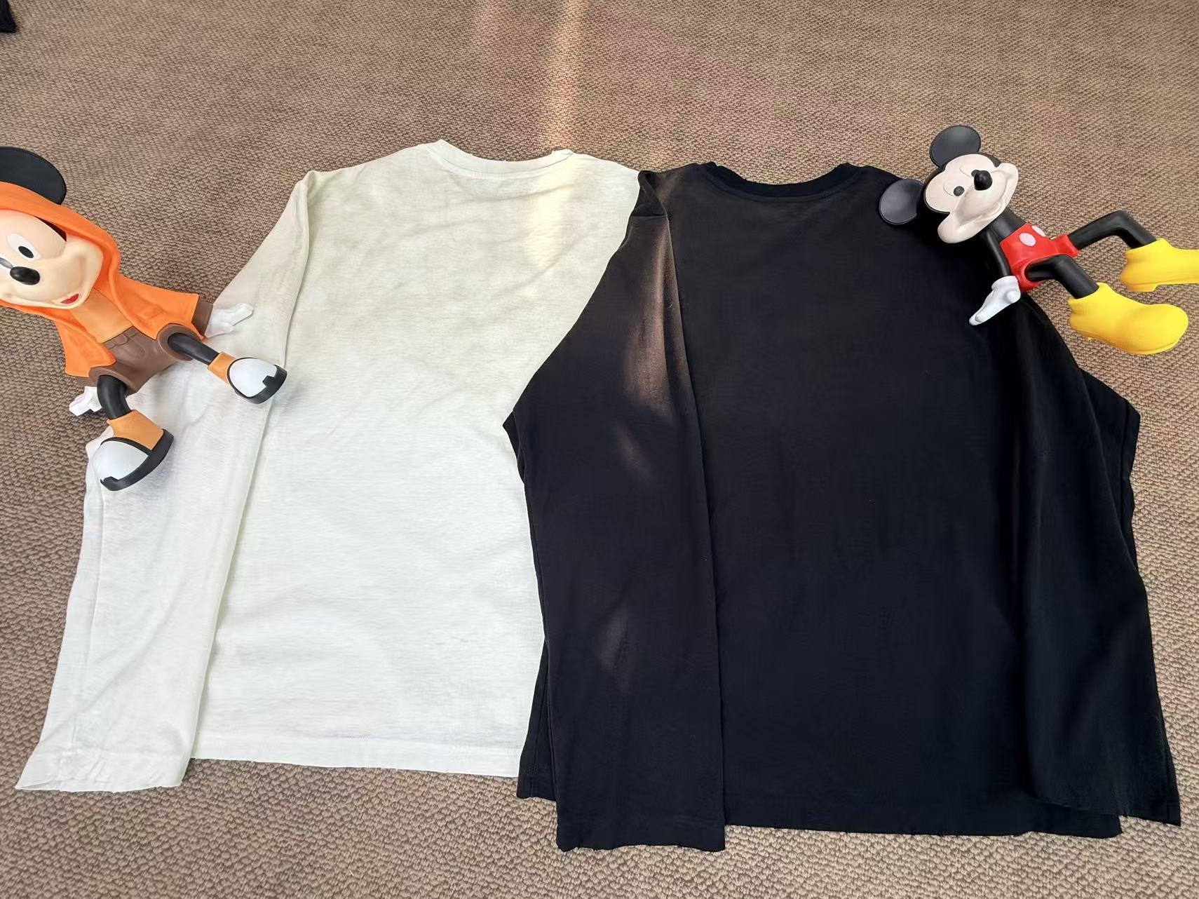 AC196长袖常规常规款圆领纯色T恤极简风打底衫长款