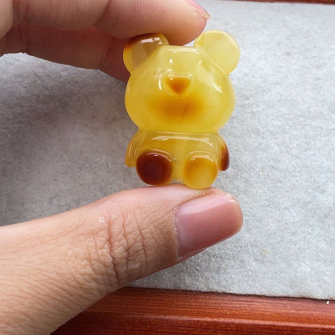 琥珀未镶嵌吊坠(不含链)